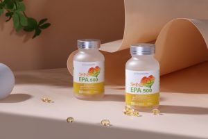 Forehealth EPA 500 fish oil capsules – high strength omega-3 EPA supplement for heart, brain, and joint health